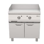 ELECTRIC FLAT GRIDDLE GRILL WITH CABINET BASE
