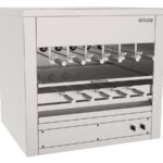 ELECTRIC TOP HEATING ELEMENT ROTISSERIE SKEWER GRILL